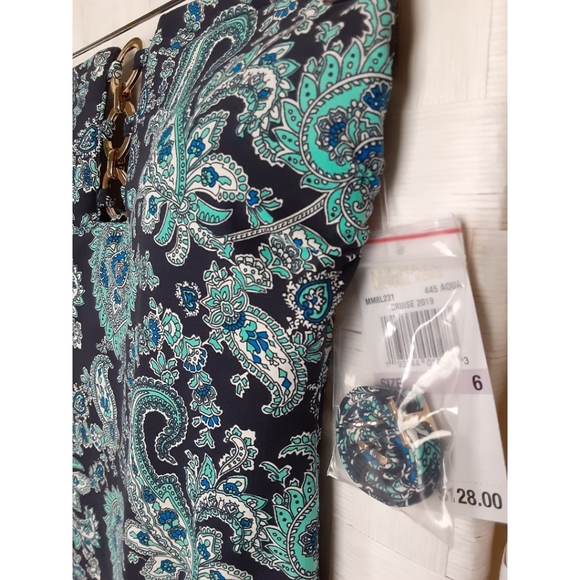 MICHAEL Michael Kors Bandeau Paisley Swimsuit - Picture 13 of 16